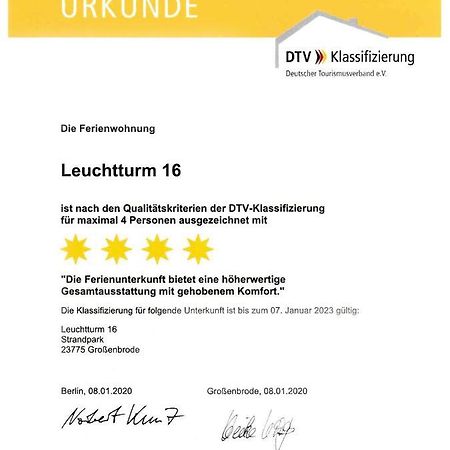 Apartment Leuchtturm 16 Großenbrode Esterno foto